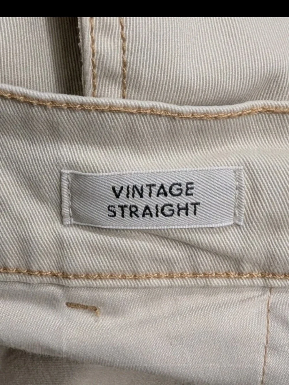 J Crew Vintage Straight Chino Pants 37 x 27 Beige Old Money Preppy #120t